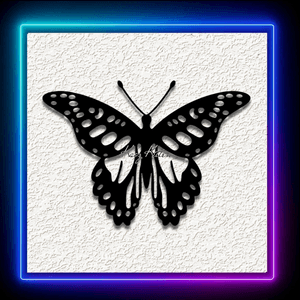 Butterfly Garden Wall Art Home Decor