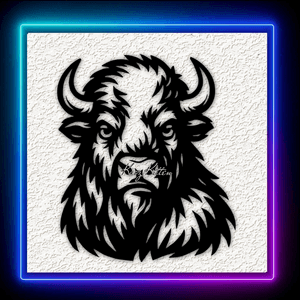 Buffalo Bison 9 Wall Art Home Decor