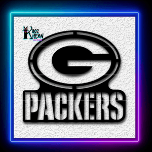 Green Bay Packers Green Bay Simple Football Team Wall Art Home Decor