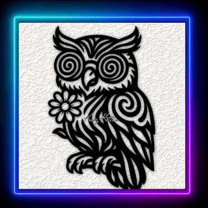 Boho Owl Bird 6 Wall Art Home Decor