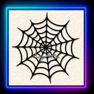 Spider Cobb Web Wall Art Home Decor