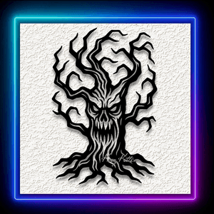 Haunted Tree Wall Art Home Decor