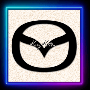 Mazda Auto Logo Car Symbol Wall Art Home Decor