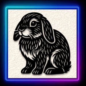 Cute Lop Bunny Rabbit