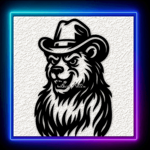 Bear Hat 5 Wall Art Home Decor