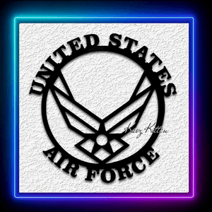 US Air Force Wall Art United States Military Home Decor
