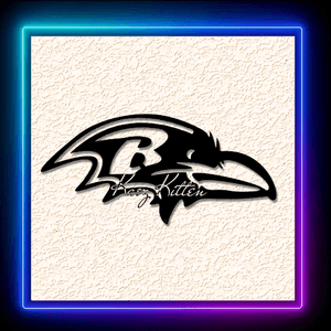 Baltimore Raven's Logo Symbol Wall Art Home Decor