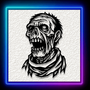Undead Zombie Wall Art Home Decor