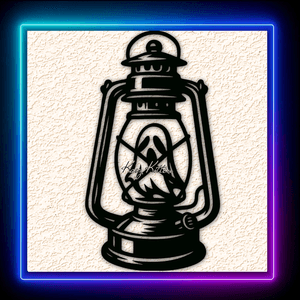 Haunted Lantern Wall Art Home Decor