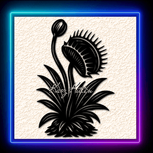 Venus Flytrap Carnivorous Beauty Wall Art Home Decor