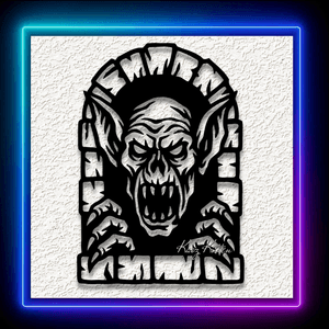 Demon Ghoul Wall Art Home Decor