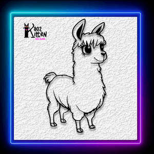 Fortnite Llama Wall Art Gamer Decor Wall Art Home Decor