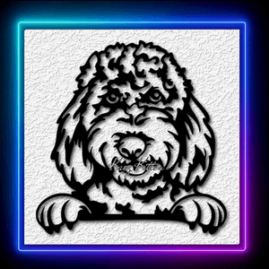 Goldendoodle Dog Owners Wall Art Home Decor