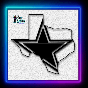 Dallas Cowboys Football Team Logo Wall Art Home Decor