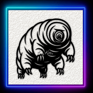 Tardigrade Bear Wall Art Home Decor