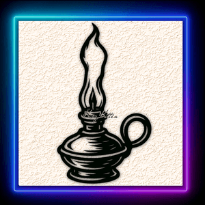 Antique Oil Lamp Wall Art Home Decor