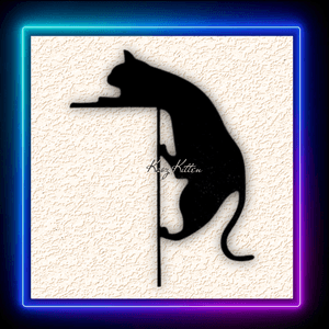 Kitty Cat Door Topper Wall Art Home Decor