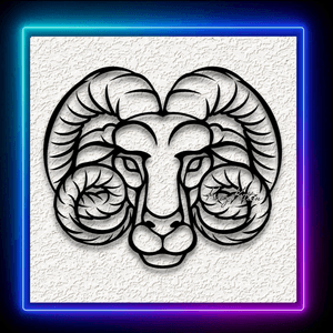 Zodiac Aries Wall Art Astrological Home Decor