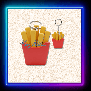 French Fries Fast Food Charm – 2 Versions