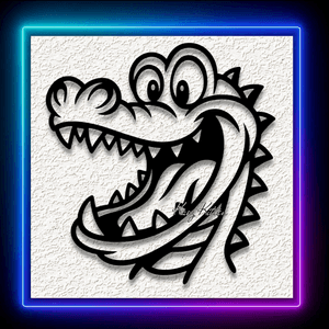 Crocodile Alligator Wall Art Home Decor