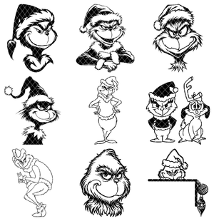 How the Grinch Stole Christmas STL Bundle