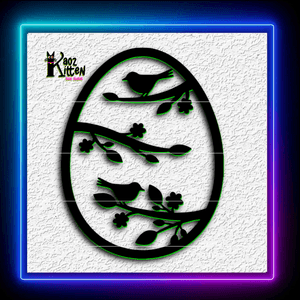 Birds on a Branch Garden Tree Wall Art Home Decor