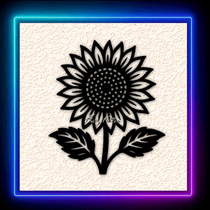 Garden Sunflower Wall Art Home Decor