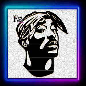 Tupac Famous Rapper Wall Art Home Decor
