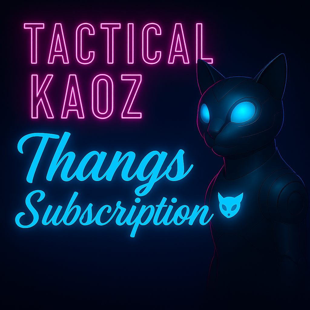 Tactical Kaoz Thangs Subscription