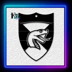 Slytherin House Crest Harry Potter Logo Fanart Wall Art Home Decor