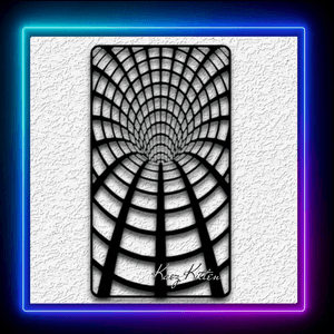 Optical Illusion Hole Wall Art Modern Home Decor