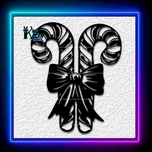 Candy Canes Christmas Candy Wall Art Home Decor