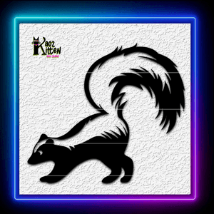 Curious Skunk Nature Wildlife Wall Art Home Decor