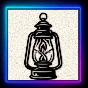 Old Lantern 4 Wall Art Home Decor