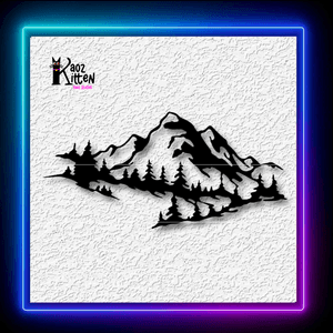 Minimalistic Mountain Scenery Wall Art Nature Scene Decor Wall Art Home Decor