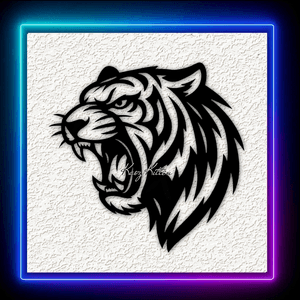 Roaring Tiger 7 Wall Art Home Decor