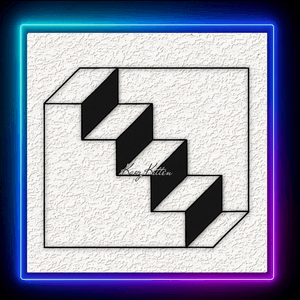 Optical Illusion 8 Wall Art Home Decor