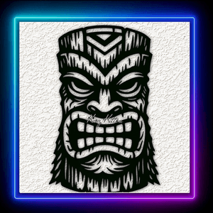 Tiki Island 1 Wall Art Home Decor