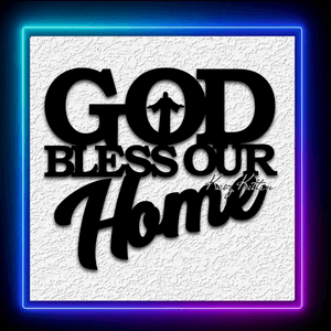 God Bless Our Home Wall Art Religious Home Decor