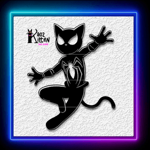 Spidercat Wall Art Super Hero Wall Decor Wall Art Home Decor