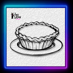 Pumpkin Pie Wall Art Kitchen Thanksgiving Feast Decor Wall Art Home Decor