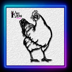 Chicken Wall Art Hen Wall Decor Ranch House Decoration Wall Art Home Decor