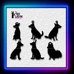 Doggy Charms Dog Keychains Or Jewelry Accessories