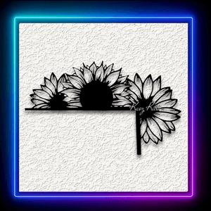 Sunflowers Corner Door Topper Spring Flower Home Decor