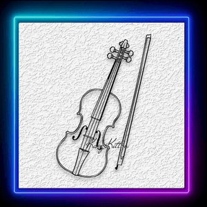 Violin Wall Art Musician Home Decor
