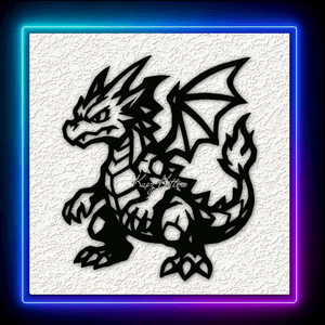Pokemon Dragon Wall Art Home Decor