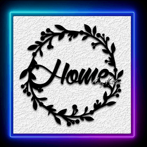 Country Home Wreath Wall Art Welcome Home Decor