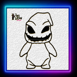 Oogie Boogie Chibi The Nightmare Before Christmas Wall Art Home Decor