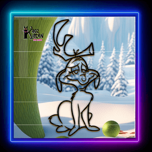 Grinch Who Stole Christmas Dog Max Movie Fanart Character Wall Art Home Decor