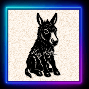 Burro Buddy Donkey Wall Art Home Decor